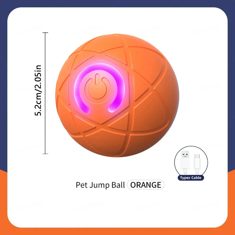 Smart dog toy ball, electronic interactive pet toy for puppies and kittens, USB automatic moving.