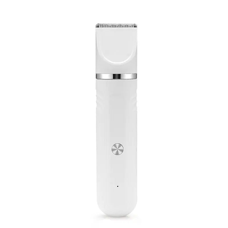 Electric pet shaver clipper, pearl white, waterproof, long endurance.